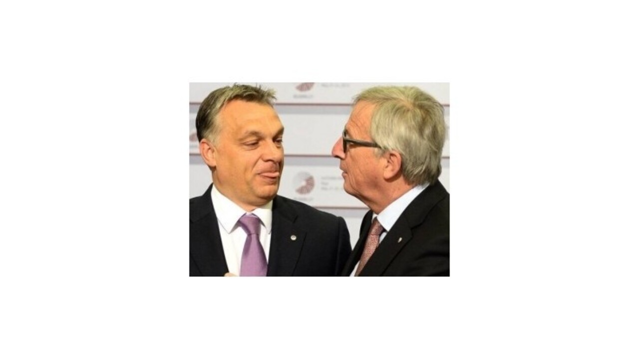 Zdravím, diktátor! Žoviálny Juncker smeroval pozdrav Orbánovi